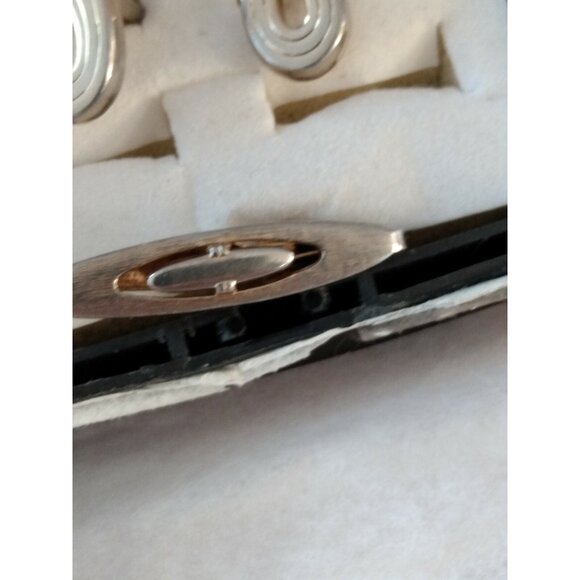 Vintage Swank Cuff Links (2 sets) plus One Swank Brushed Gold Tie Clip - Picture 6 of 8